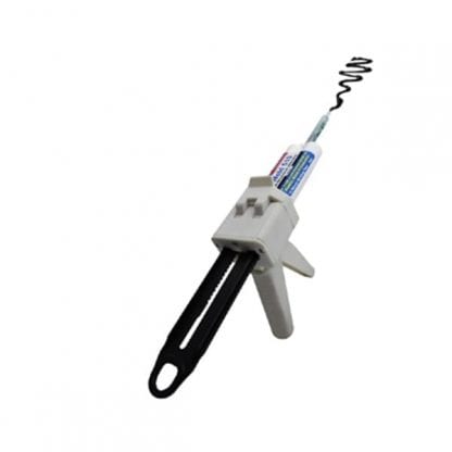Applicator Gun for 50ml Dual Epoxy Cartridge used to dispense epoxy adhesives or methacrylate adhesives in a 1:1 ratio