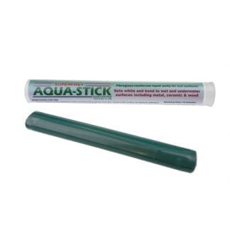 Superfast Aqua Stick is an epoxy putty used to make fast working underwater repairs