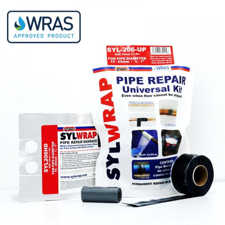 Pipe Repair Kit Fix a Leaking Pipe in 30 Minutes with SylWrap