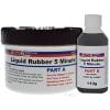 Liquid Rubber Rapid 5 Minute is used for the fast repair or rubber surfaces and for formulating new components
