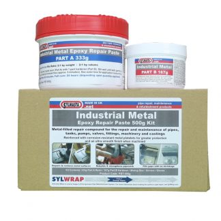 Industrial Metal Epoxy Paste rebuilds and repairs weakened structures including pipework