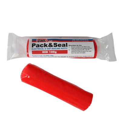Pack & Seal is a non-setting sealing putty used to pack out holes and prevent the ingress of moisture