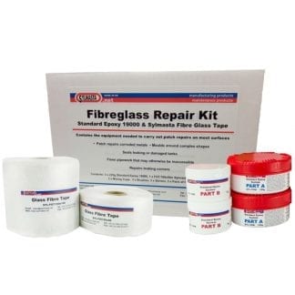 The Sylmasta Pipe Repair Kit contains all the products needed to carry out multiple patch repair to tanks, vessels and pipework