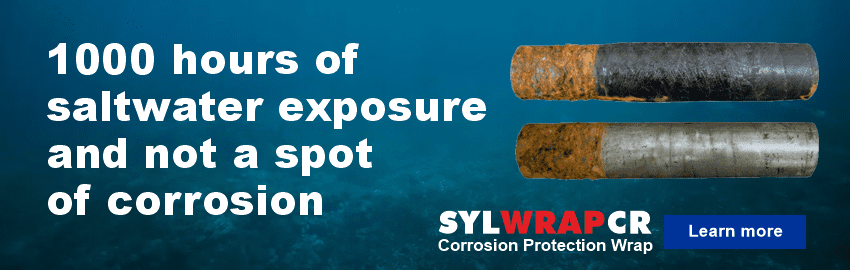 SylWrap CR Corrosion Protection Wrap protects pipes, metalwork and other structures from corrosion
