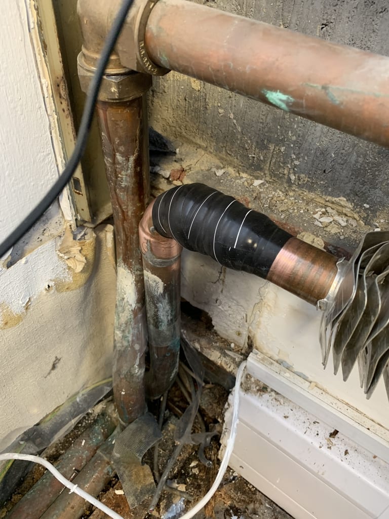 Case Study: Domestic Copper Pipe Leaking Joint Repair