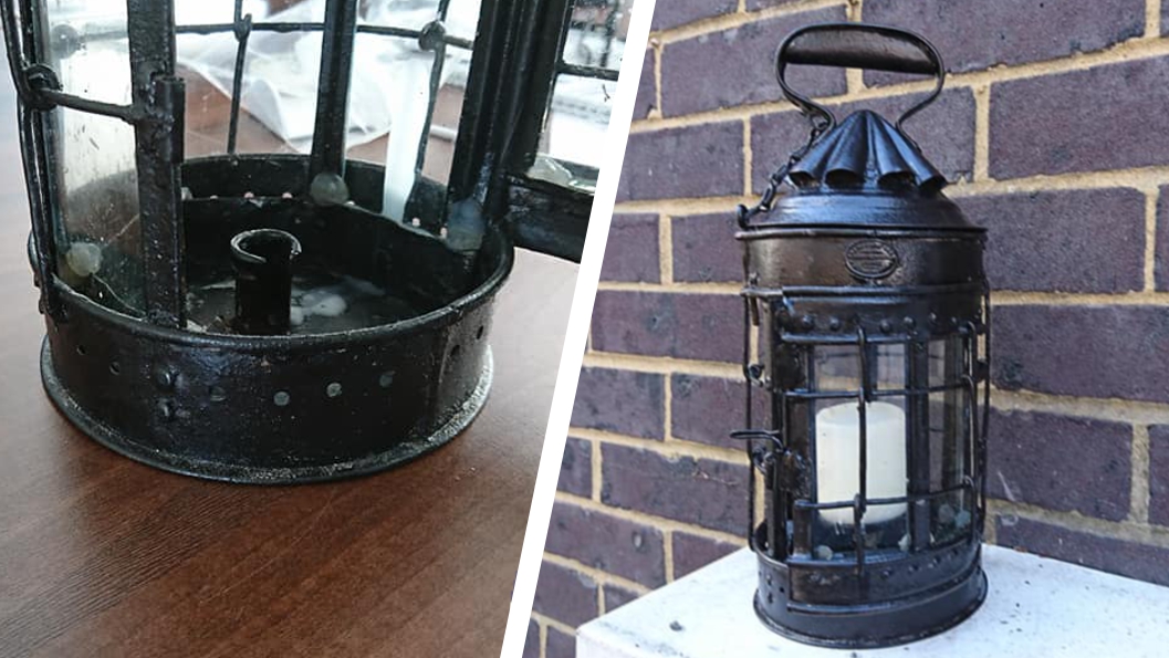 A 19th century lantern restoration undertaken using Superfast Steel Epoxy Putty Stick