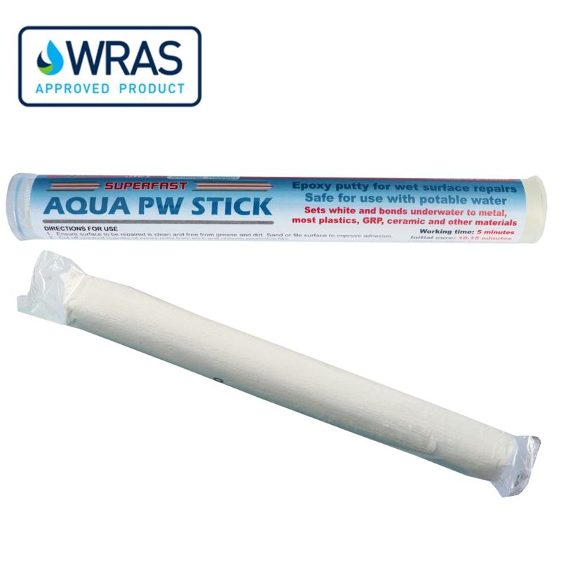 Superfast Plastic Epoxy Putty Stick - Easy PVC & ABS Pipe Repair