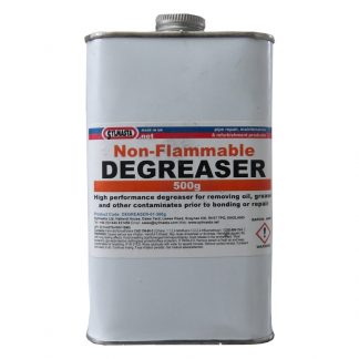 Sylmasta Non-Flammable Degreaser is used to clean parts and surfaces before bonding