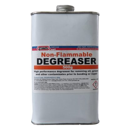 Sylmasta Non-Flammable Degreaser is used to clean parts and surfaces before bonding