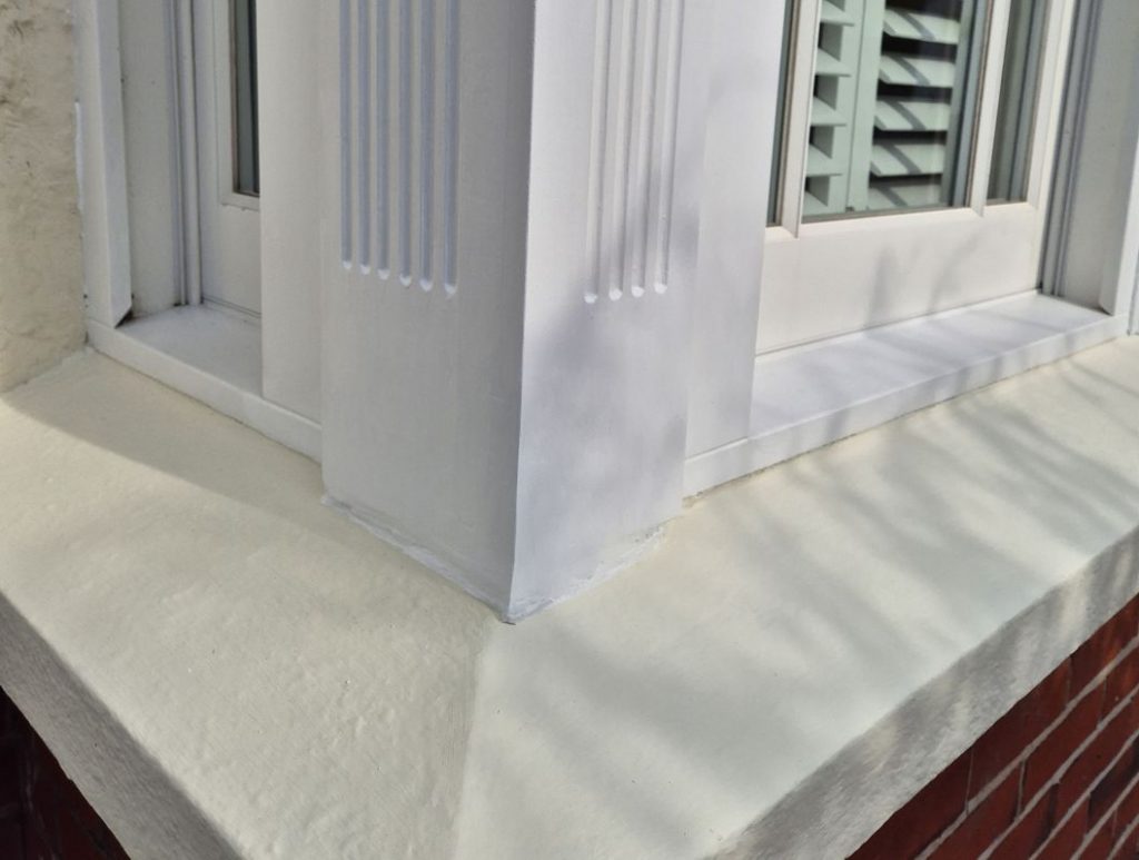 Seamless repair of a rotted bay sash window frame completed using Sylmasta AB Original Epoxy Putty