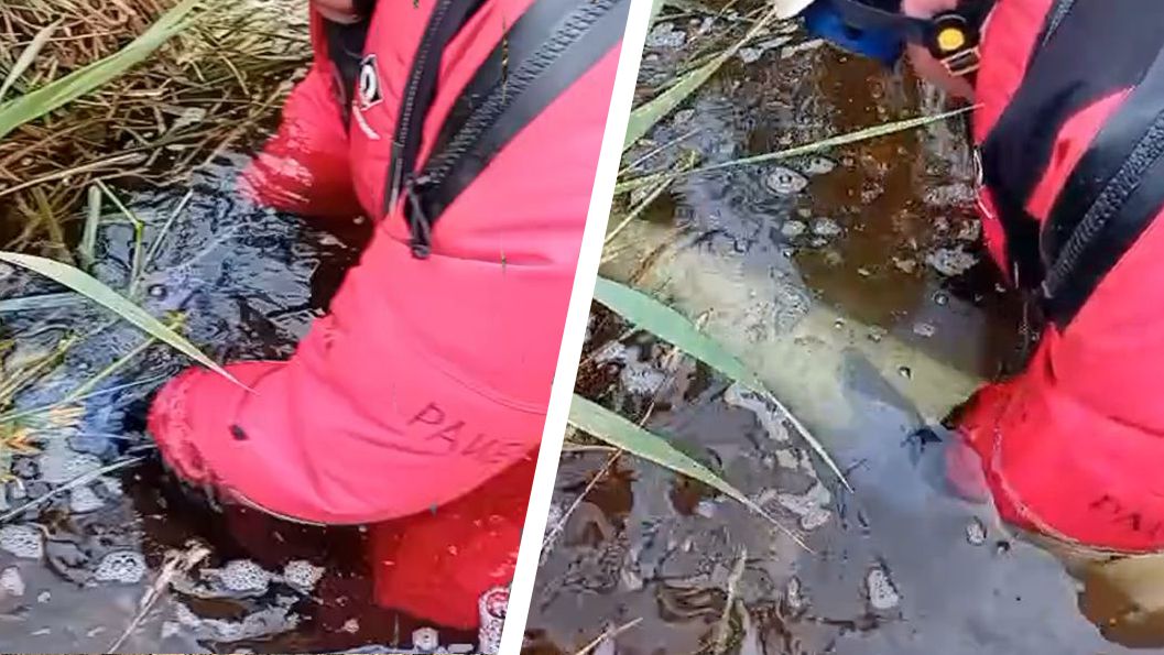 SylWrap HD Pipe Repair Bandage gives protection to an underwater gas pipe network running through the river system in Scotland